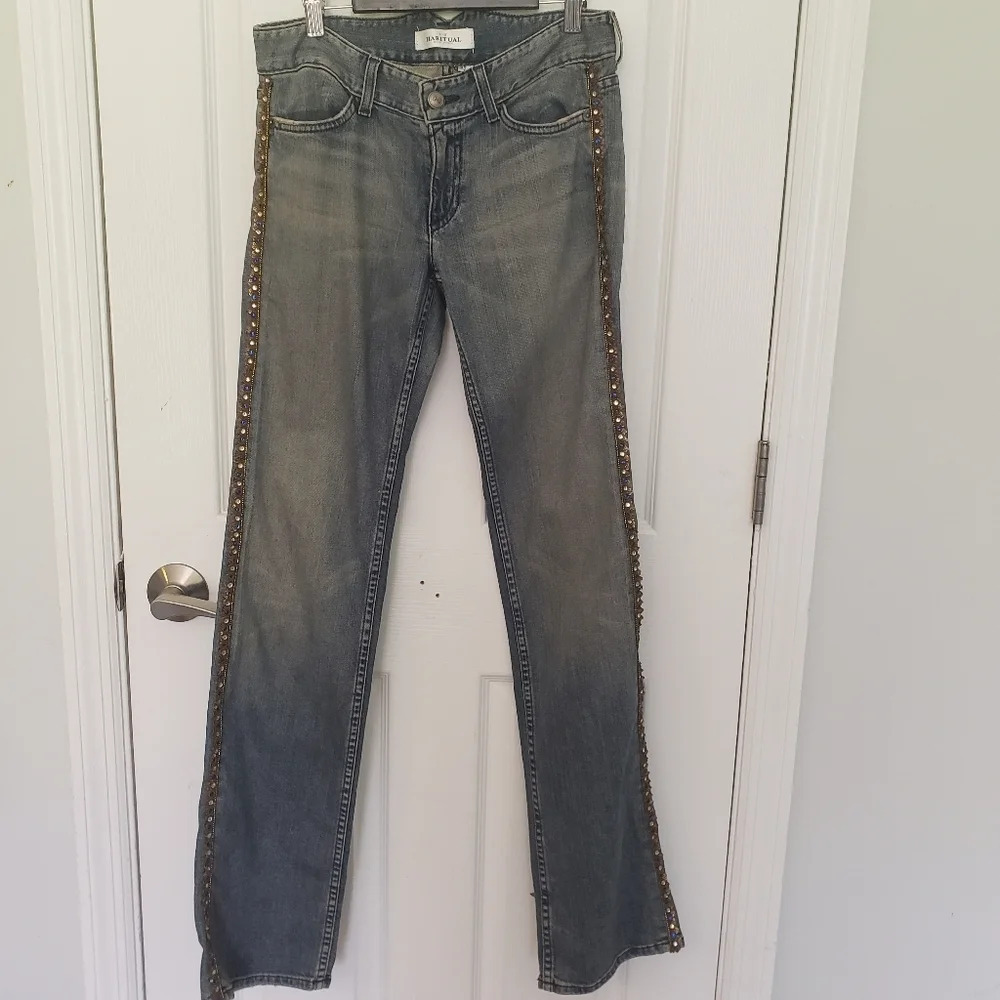Habitual New York Bejeweled Jeans - Picture 2 of 12